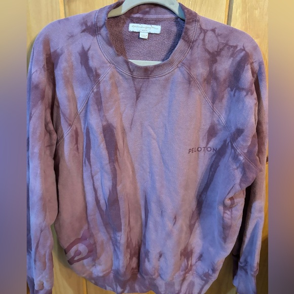 Spiritual Gangsta Peloton Women’s Purple Peloton Sweatshirt - Picture 4 of 6